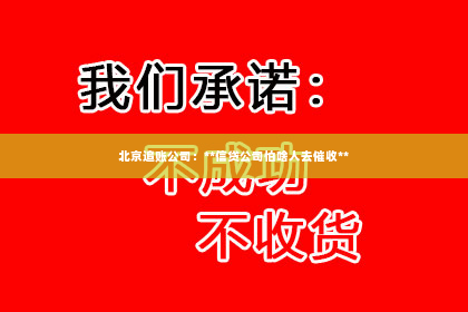 北京追账公司：**信贷公司怕啥人去催收**