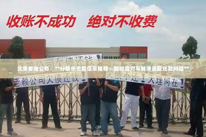 北京要账公司：**分期乐逾期信息催收：如何应对与解决逾期还款问题**