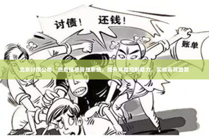 北京讨债公司：贷后催收管理系统，提升风险控制能力，实现高效回款
