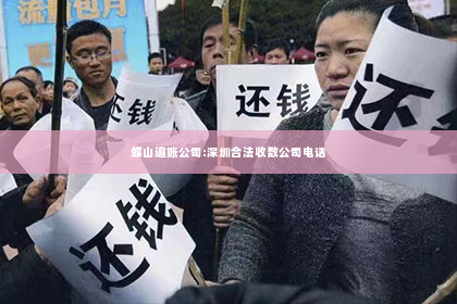 蝶山追账公司:深圳合法收数公司电话