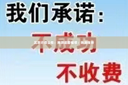 北京讨债公司：网贷逾期催收：纵深探析
