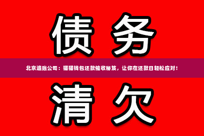 北京追账公司：猫猫钱包还款催收秘笈，让你在还款日轻松应对！