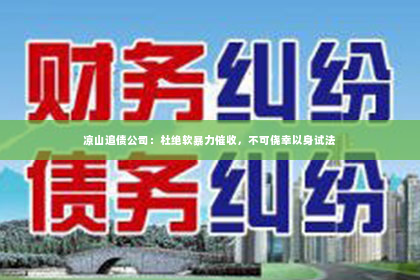 凉山追债公司：杜绝软暴力催收，不可侥幸以身试法