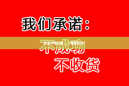 北京讨债公司：“追债车队”