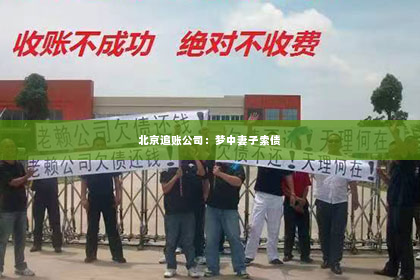 北京追账公司：梦中妻子索债
