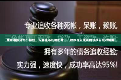 北京追账公司：标题：人要账不还的图片——揭示拖欠债务的现状与应对策略