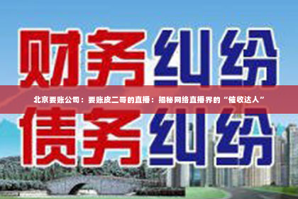 北京要账公司：要账皮二哥的直播：揭秘网络直播界的“催收达人”