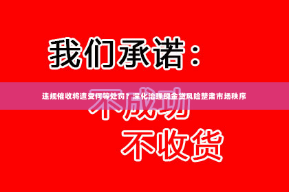 违规催收将遭受何等处罚？深化治理现金贷风险整肃市场秩序